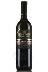 Teliani Valley Alazani Valley - вино Телиани Вели Алазанская Долина 0.75 л красное полусладкое