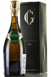 Champagne Gosset Grand Millesime - шампанское Шампань Госсе Гран Миллезим 0.75 л белое брют в п/у