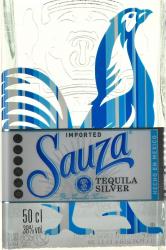 текила Sauza Silver 0.5 л этикетка