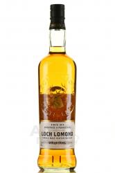 Loch Lomond Original Single Malt - виски Лох Ломонд Ориджинал Сингл Молт 0.7 л в тубе с бокалом