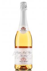 Villa Wolf Pinot Noir Rose Sekt Extra Dry - вино игристое Вилла Вольф Пино Нуар Розе Зект Экстра Драй 0.75 л розовое сухое