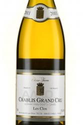 Maison Oliveir Les Clos Chablis Grand Cru - вино Мэзон Оливье Шабли Гран Крю Ле Кло 0.75 л белое сухое