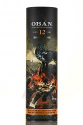 Oban 12 Years - виски односолодовый Оубэн 12 лет 0.7 л в тубе