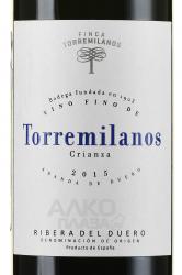 Torremilanos Crianza Ribera del Duero DO - вино Торремиланос Крианца Рибера-дель-Дуэро ДО 0.75 л красное сухое