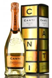 Canti Prosecco gift box - вино игристое Канти Просекко 0.75 л п/у