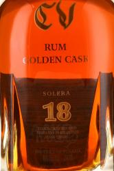 Carta Vieja Golden Cask Solera 18 Years Old - ром Карта Вьеха Голден Каск Солера 18 лет 0.75 л в п/у