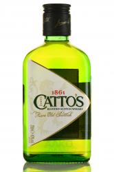 Сatto’s 3 Year Old Deluxe Scotch Whisky - виски Каттос 3 года категории Deluxe 0.2 л