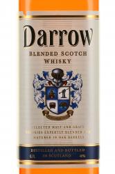 Darrow - виски Дэрроу 0.7 л