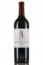 Chateau Latour Premier Grand Cru Classe Pauillac - вино Шато Латур Премье Гран Крю Классе Пойяк 0.75 л красное сухое