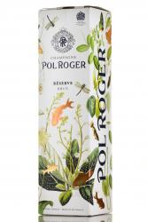 Pol Roger Brut Reserve gift box - шампанское Поль Роже Брют Резерв 0.75 л в картонной коробке