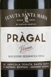 вино Прагал Тенута Санта Мария 0.75 л красное полусухое этикетка
