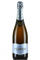 Cava Vilarnau Brut Reserva DO - вино игристое Кава Виларнау Брют Резерва ДО 0.75 л белое брют в п/у с 2-мя бокалами