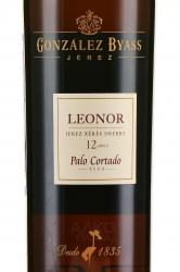 херес Jerez Leonor Palo Cortado 0.75 л этикетка