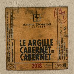 47 Anno Domini Le Argille Cabernet di Cabernet - вино Ле Арджилле Каберне ди Каберне Анно Домини 47 0.75 л красное полусухое в п/у
