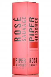 Piper-Heidsieck Rose Sauvage Brut Gift Box - шампанское Пайпер-Хайдсик Розе Соваж Брют в п/у 0.75 л