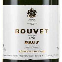 Bouvet Ladubay 1851 Brut - вино игристое Буве Ладюбе 1851 Брют 0.75 л