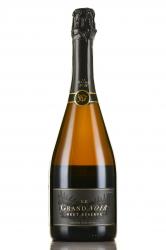 Le Grand Noir Brut Reserve - игристое вино Ле Гран Нуар Брют Резерв 0.75 л