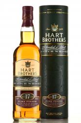 Hart Brothers Blended Malt Port 17 Years Old - виски Харт Бразерс Блендед Молт Порт 17 лет 0.7 л в тубе