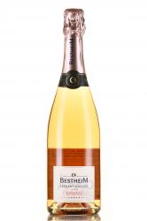 Crémant d’Alsace Bestheim Brut Rose - Вино игристое Креман д’Эльзас Бестхайм Брют Розе 0.75 л розовое брют