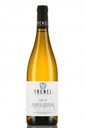 вино Тренель Сен-Веран 0.75 л белое сухое 