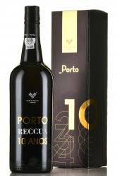 Porto Reccua 10 Years Old - портвейн Порто Реккуа 10 лет 0.75 л в п/у