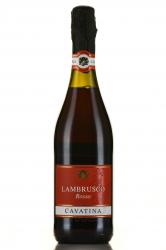 Cavatina Lambrusco Rosso dell`Emilia IGT - игристое вино Каватина Ламбруско Эмилия 0.75 л