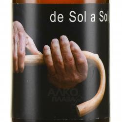 вино Esencia Rural De Sol a Sol Natural Airen Rancio VdM 0.75 л этикетка