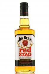 Jim Beam Red Stag Black Cherry - виски Джим Бим Рэд Стаг Блэк Черри 0.7 л