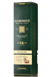 Glenmorangie Quinta Ruban 14 years - виски Гленморанджи Кинта Рубан 14 лет 0.7 л