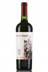 вино Поло Пампа Мальбек Сира красное сухое 0.75 л 
