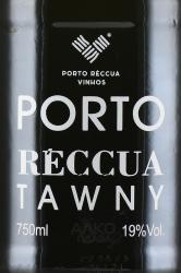 Porto Reccua Tawny - портвейн Порто Реккуа Тони 0.75 л