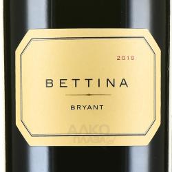 Bettina Bryant - вино Беттина Брайнт 0.75 л 2018 год красное сухое