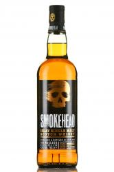 Smokehead Islay Single Malt Scotch Whisky in tube - виски Смоукхэд Айла Сингл Молт 0.7 л в тубе