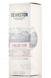 Deanston Virgin OAK gift box - виски Динстон Верджин ОАК 0.7 л п/у