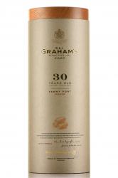 Porto Grahams Tawny 30 Years Old in Tube - портвейн Грэмс Тони 30 лет 0.75 л в тубе