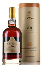 Porto Grahams Tawny 30 Years Old in Tube - портвейн Грэмс Тони 30 лет 0.75 л в тубе