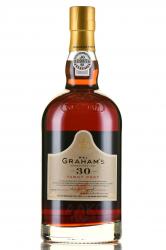 Porto Grahams Tawny 30 Years Old in Tube - портвейн Грэмс Тони 30 лет 0.75 л в тубе