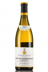 Corton-Charlemagne Grand Cru AOC Domaine Doudet - вино Кортон-Шарлемань Гран Крю Домен Дудэ 0.75 л белое сухое