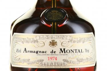 Armagnac de Montal Bas Armagnac - арманьяк Баз-Арманьяк де Монталь 1974 года 0.7 л в д/у