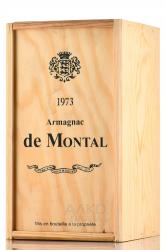 Armagnac Bas Armagnac de Montal 1973 years - арманьяк Баз Арманьяк де Монталь 1973 года 0.7 л