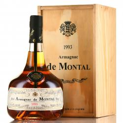 Armagnac Bas Armagnac de Montal 1993 years - арманьяк Баз Арманьяк де Монталь 1993 года 0.7 л