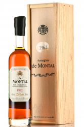 Armagnac de Montal Bas Armagnac 1962 - арманьяк де Монталь Ба Арманьяк 1962 год 0.2 л в д/у