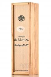 Armagnac de Montal Bas Armagnac 1987 - арманьяк де Монталь Ба Арманьяк 1987 год 0.2 л в д/у