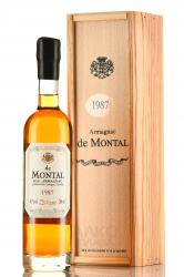 Armagnac de Montal Bas Armagnac 1987 - арманьяк де Монталь Ба Арманьяк 1987 год 0.2 л в д/у