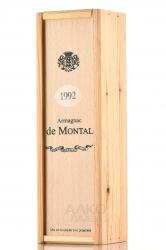 Armagnac de Montal Bas Armagnac 1992 - арманьяк де Монталь Ба Арманьяк 1992 год 0.2 л в д/у