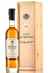 Armagnac de Montal Bas Armagnac 1992 - арманьяк де Монталь Ба Арманьяк 1992 год 0.2 л в д/у