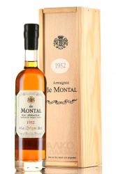 Armagnac de Montal Bas Armagnac 1952 - арманьяк де Монталь Ба Арманьяк 1952 год 0.2 л в д/у