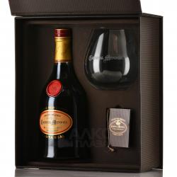 Brandy de Jerez Cardenal Mendoza Carta Real Solera Gran Reserva - бренди Де Херес Солера Гран Резерва Карта Реал Кардинал Мендоза 0.7 л в п/у + бокал