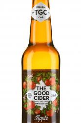 The Good Cider of San Sebastian Apple - сидр сладкий газированный Гуд Сайдер Сан Себастьян Яблоко 0.33 л
