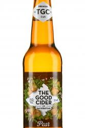 сидр The Good Cider of San Sebastian Pear 0.33 л этикетка